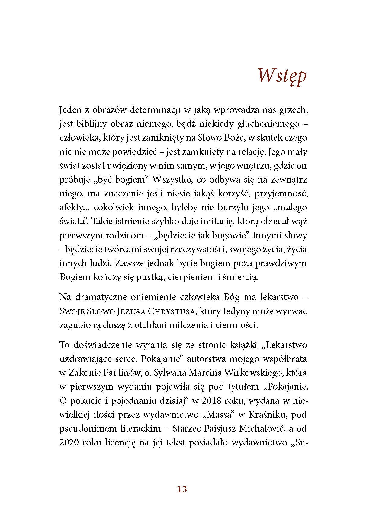 Pokajanie. Lekarstwo uzdrawiające serce - obrazek 4