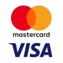 Obsługiwane organizacje płatnicze Visa i Mastercard
